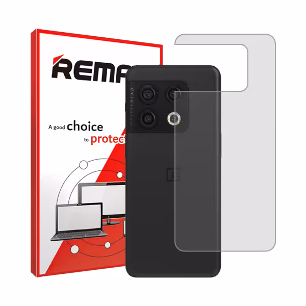 گلس پشت وان پلاس 10 Pro مدل شفاف برند ریمکس کد S