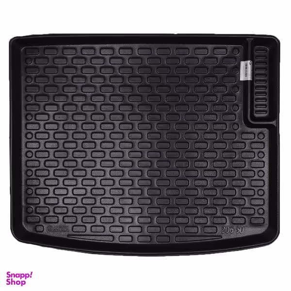 کف پوش سه بعدی صندوق خودرو بابل کارپت مدل pl3031 مناسب برای پژو 206 SD صندوق دار طرح 1