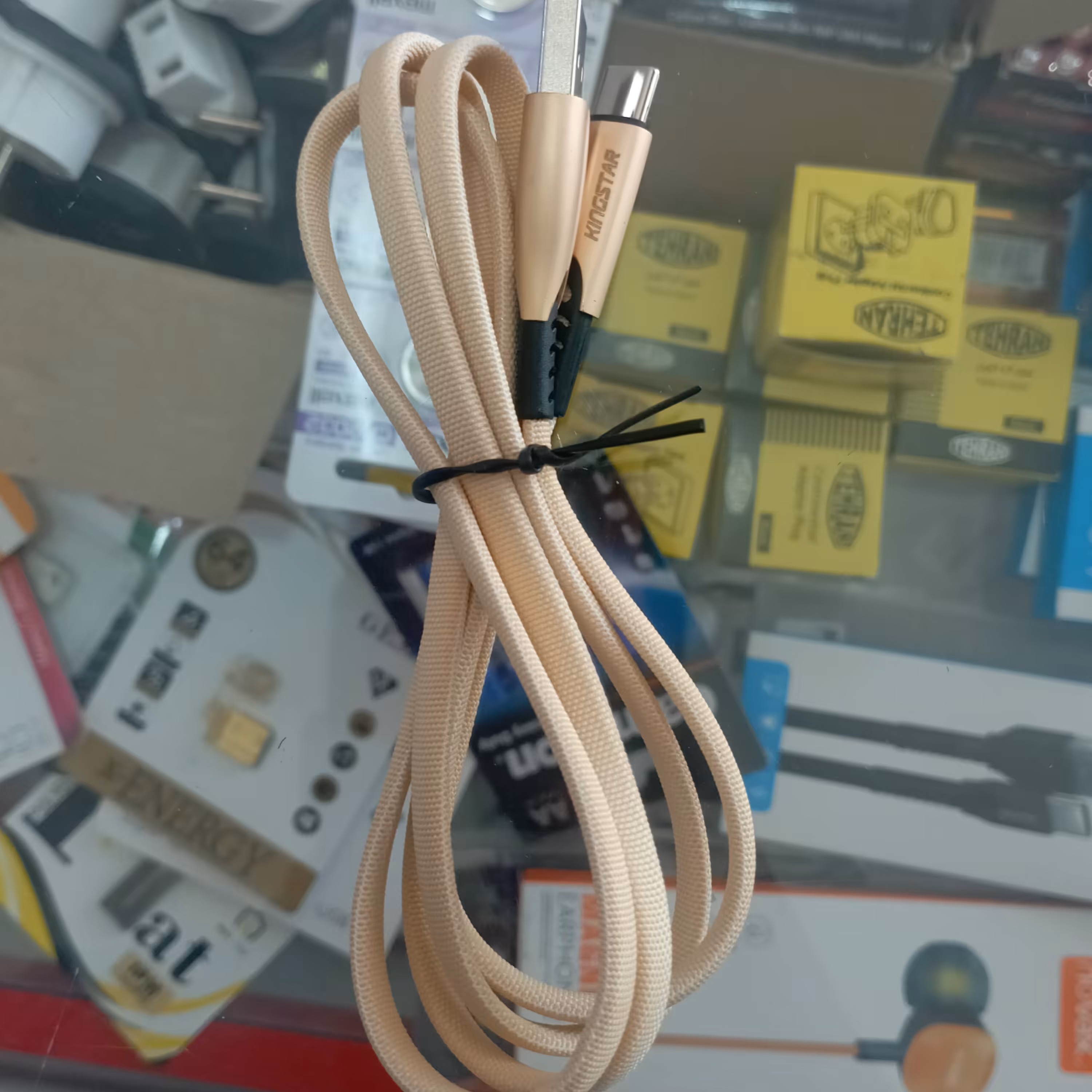 کابل شارژر تایپ سی کینگ استار kingstar k130c