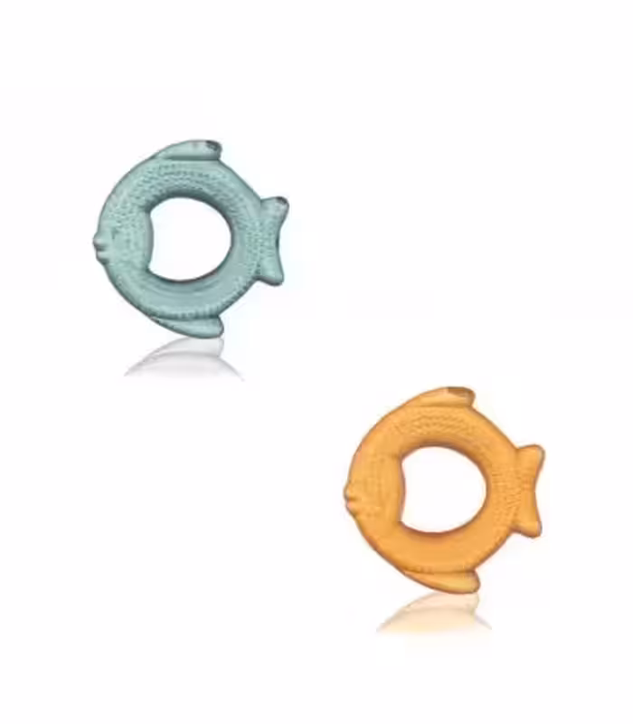 دندان گیر مایع دار طرح ماهی کیدزمی