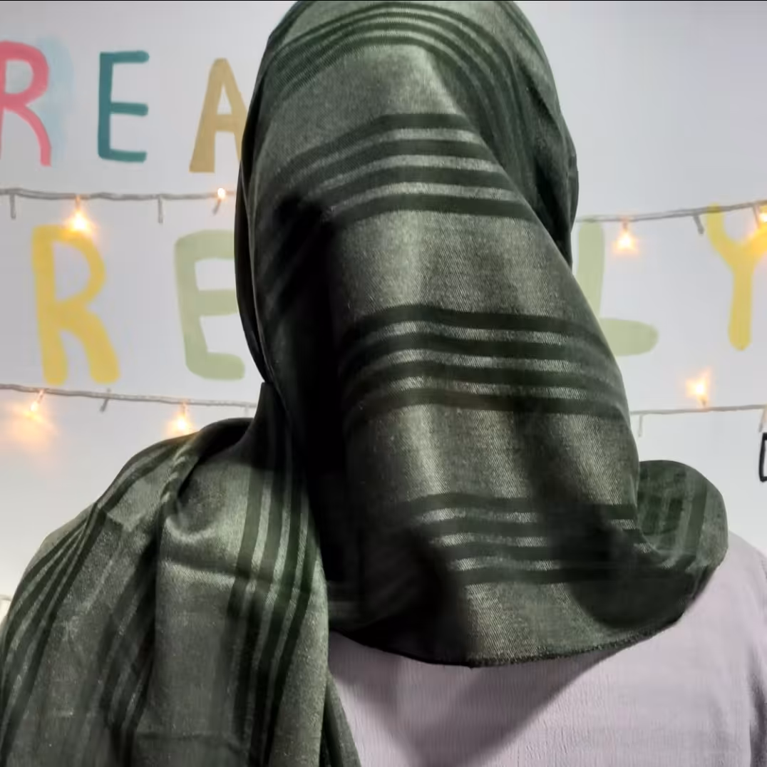 شال نخی راه راه 