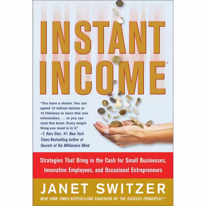 کتاب زبان اصلی Instant Income اثر Janet Switzer انتشارات McGraw Hill