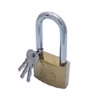 قفل اویز پایه بلند سایز 63