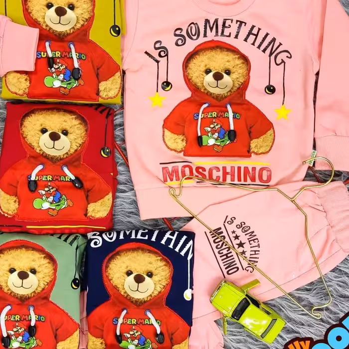 بلوز شلوار خرس بنددار اسپرت  سایزبندی : 40/45    پارچه دورس پنبه    رنگ‌بندی متنوع

