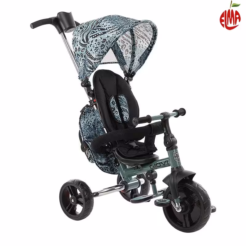 سه چرخه مشکی مدل Giovi کیکابو Kikkaboo
