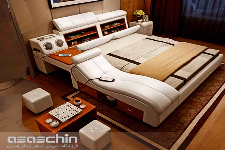 تخت خواب هوشمند دو نفره کارینا