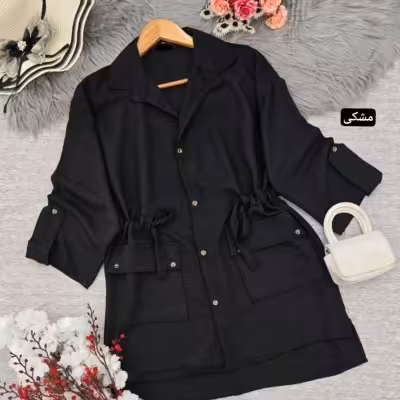 مانتو دخترانه شانتون فری سایز 38تا46 مدل مهسان