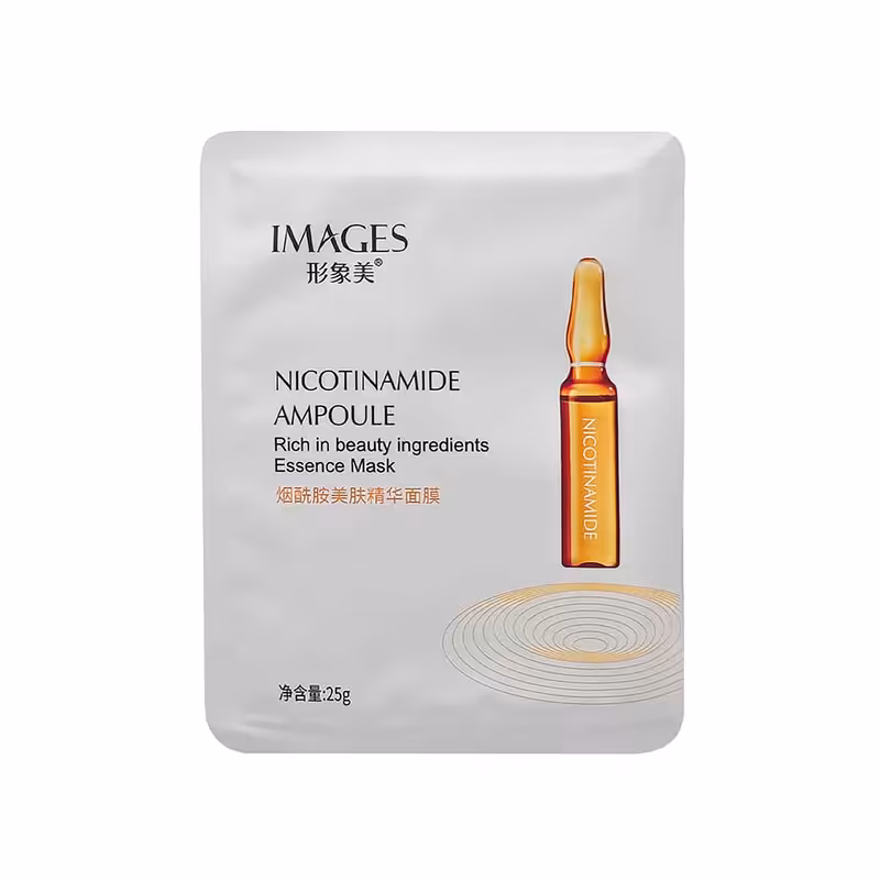 ماسک صورت ایمجز مدل آمپول نیکوتینامید کد 07 وزن 25 گرم