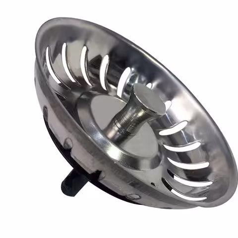 صافی سینک ظرفشویی  فانتزی (توری  زیر آب بزرگ )با پیچ پلاستیکی 