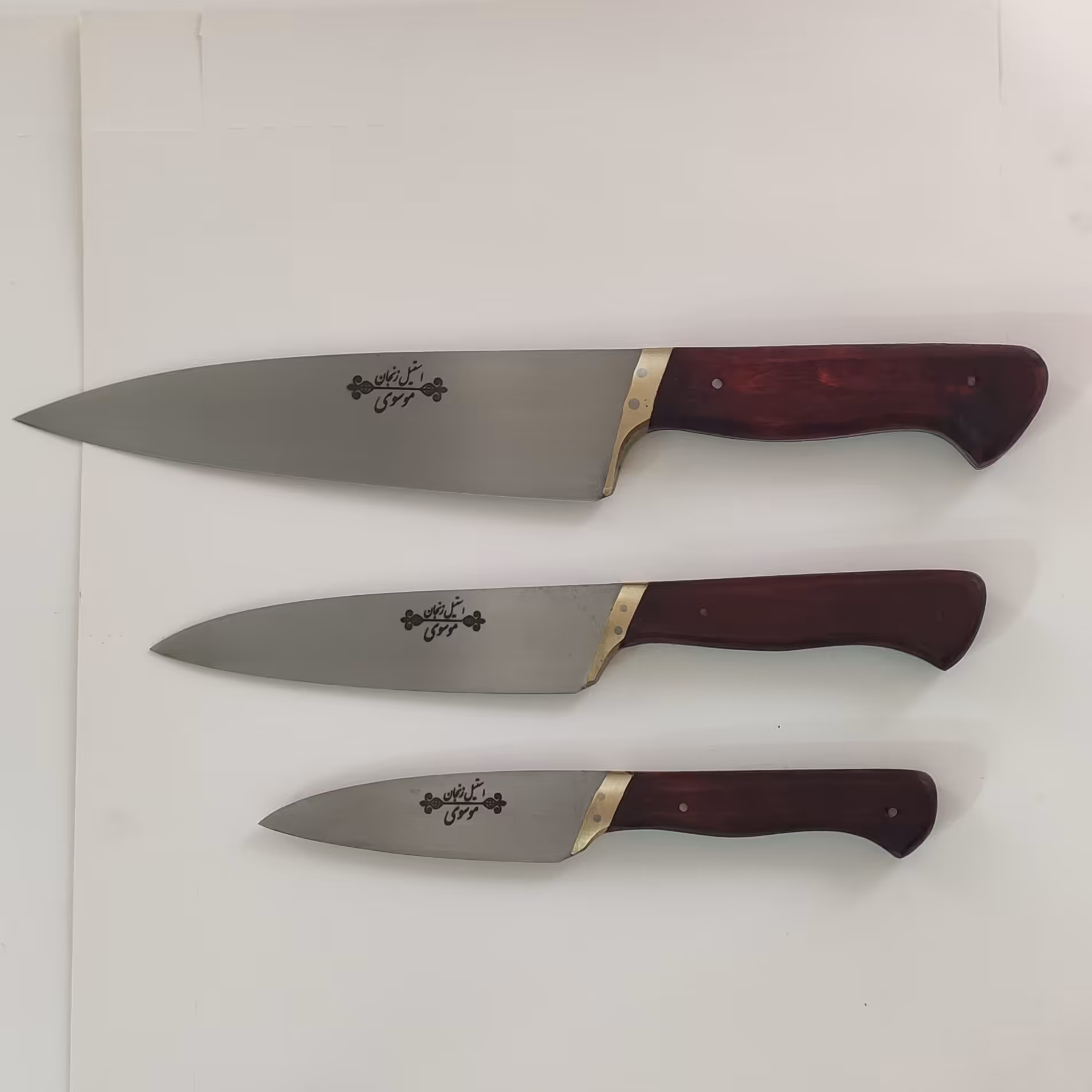 ست آشپزخانه استیل ضد زنگ زنجان در سایزهای 1 2 3 در دو رنگ خردلی و زرشکی