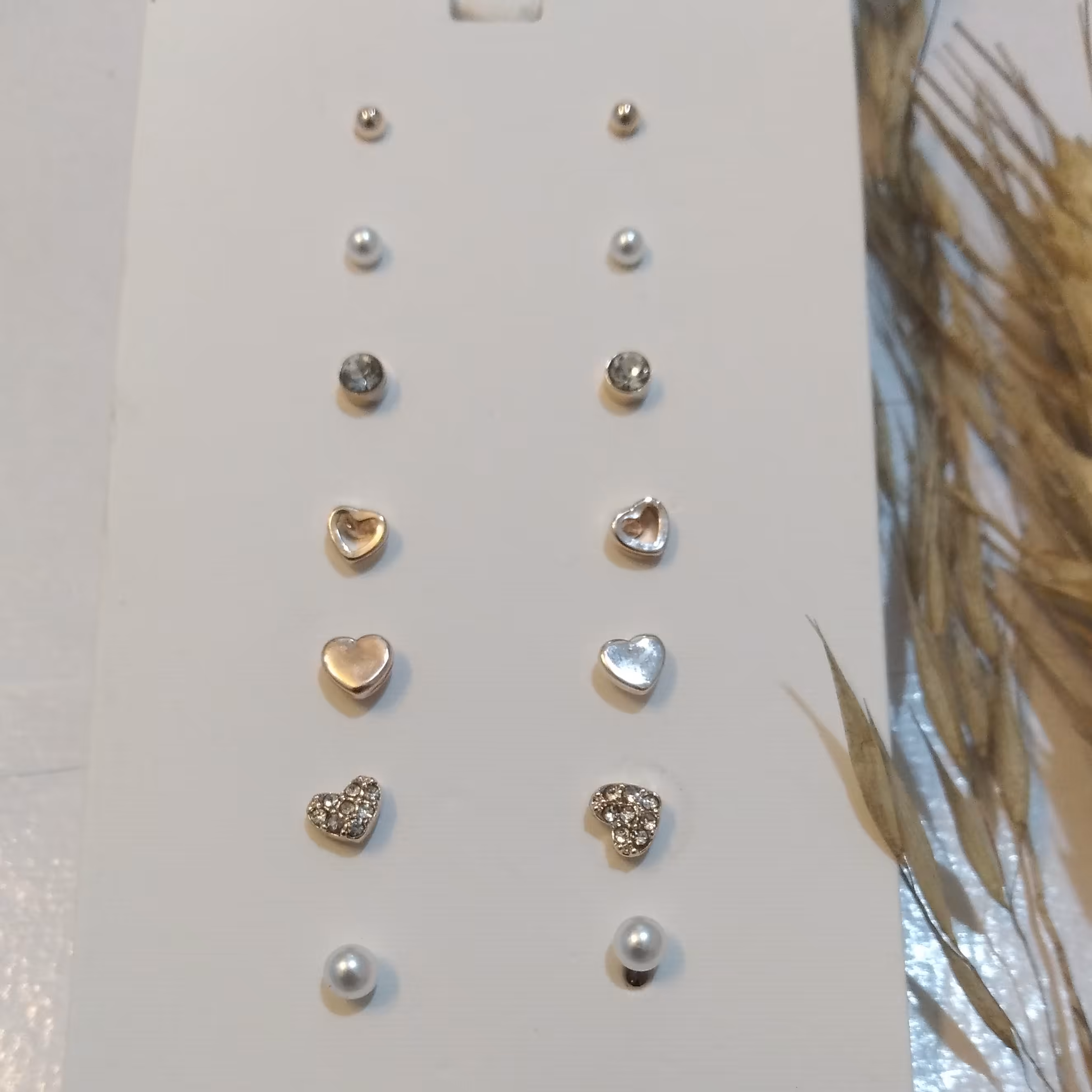 گوشواره پکی تمام استیل کد998