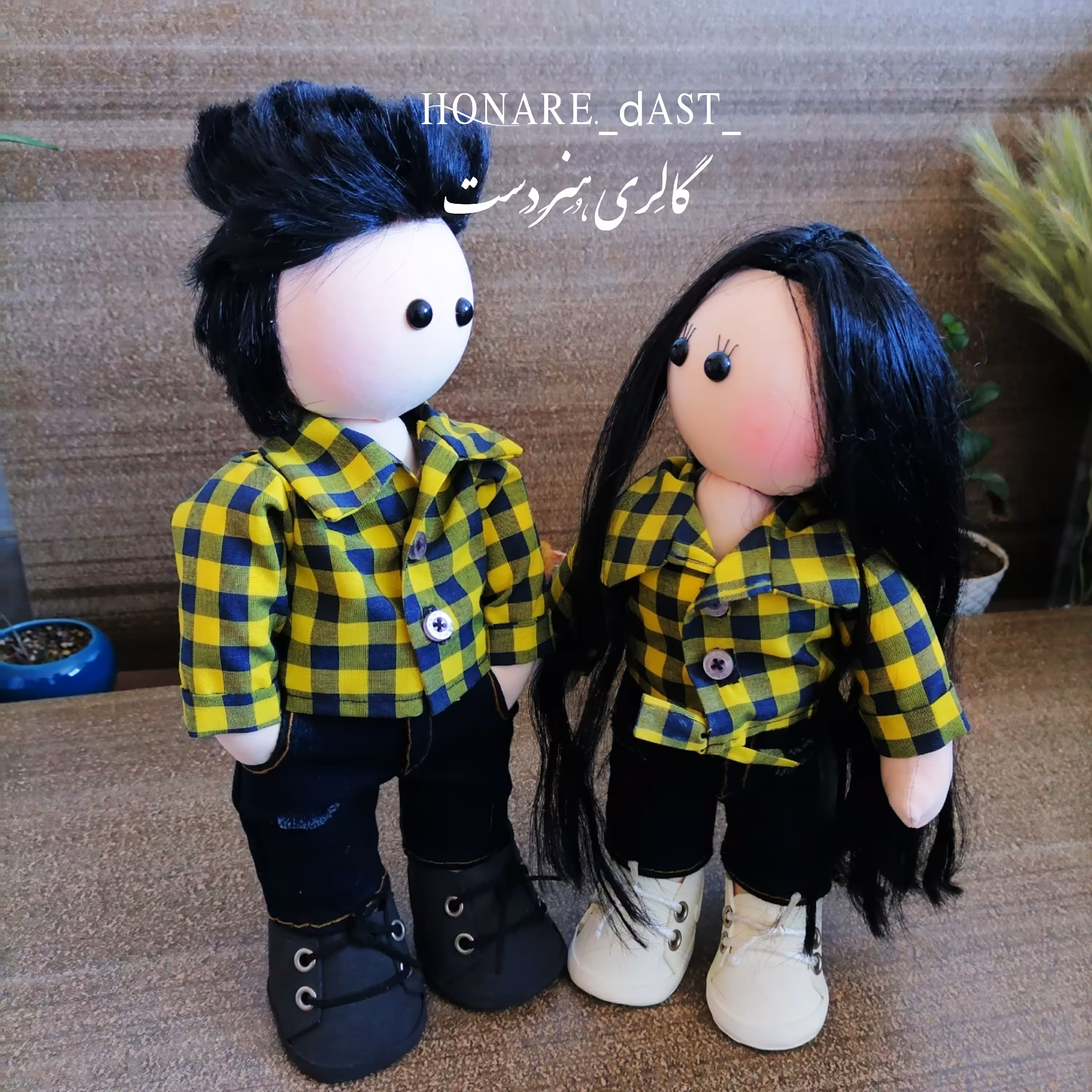 عروسک روسی سفارشی عروسک روسی دختر و پسر عروسک دستساز عروسک هدیه