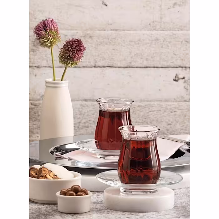 استکان نعلبکی لینکا