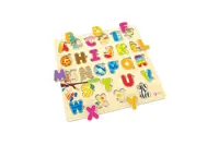 پازل الفبا چوبی Classic World مدل Alphabetic Puzzle 3581