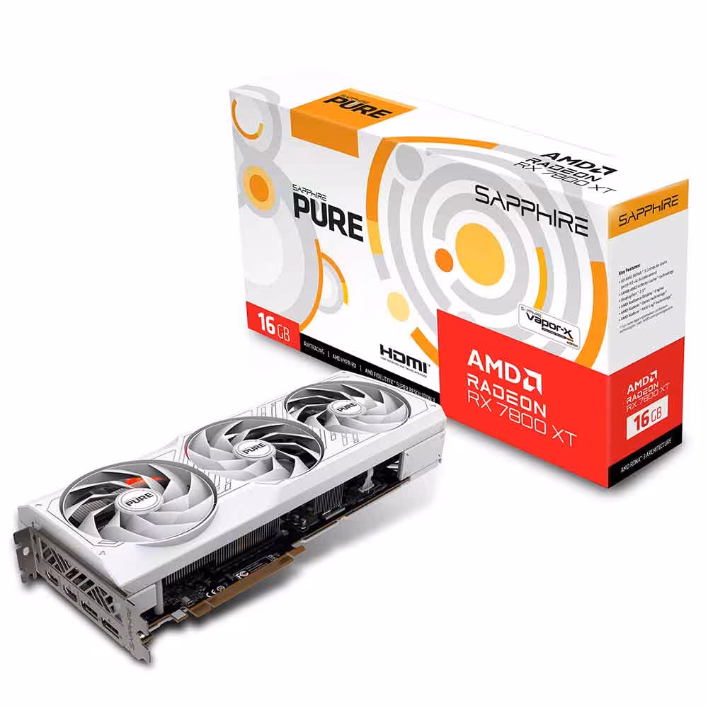 کارت گرافیک سافایر SAPPHIRE PURE Radeon RX 7800 XT 16GB