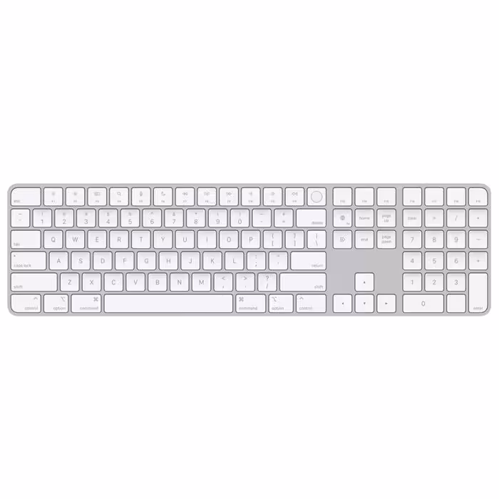 مجیک کیبورد اپل نامریک با تاچ آی دی مدل Magic Keyboard with Touch ID And Numeric MK2C3
