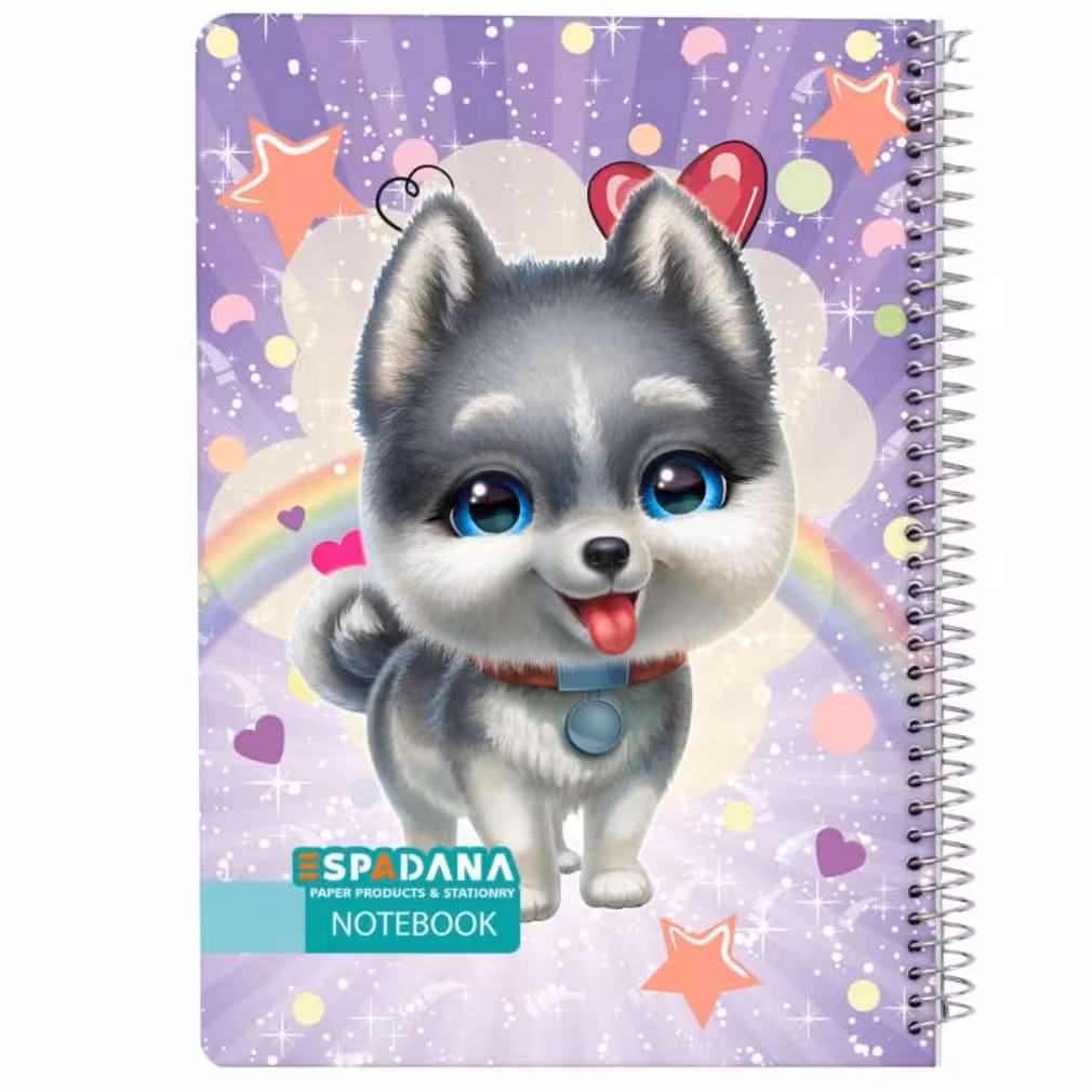 دفتر نقاشی 50 برگ اسپادانا.سیمی.کد7