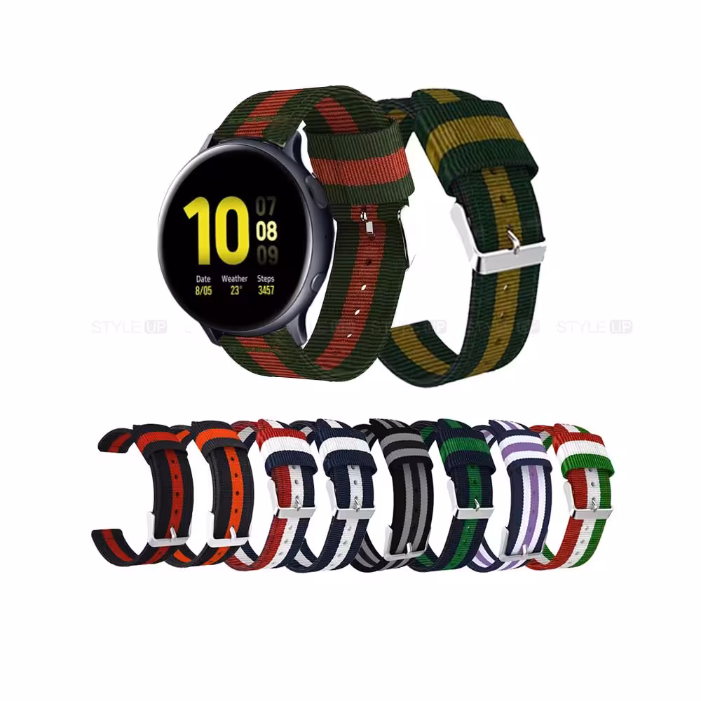 بند ساعت هوشمند سامسونگ Galaxy Watch Active 2 مدل نایلونی