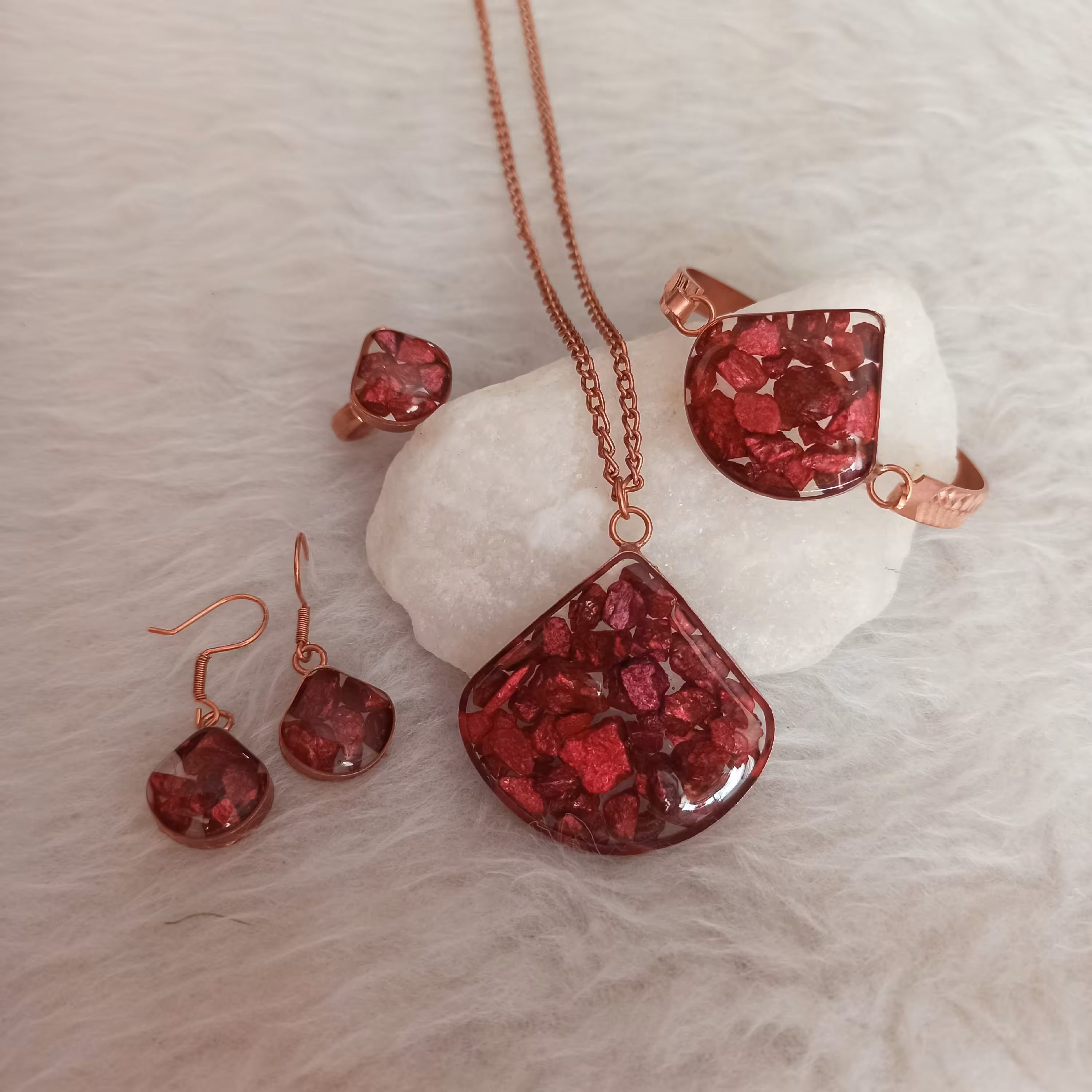 سرویس رزین از جنس مس