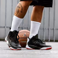 کفش کتانی بندی مردانه نایک جردن