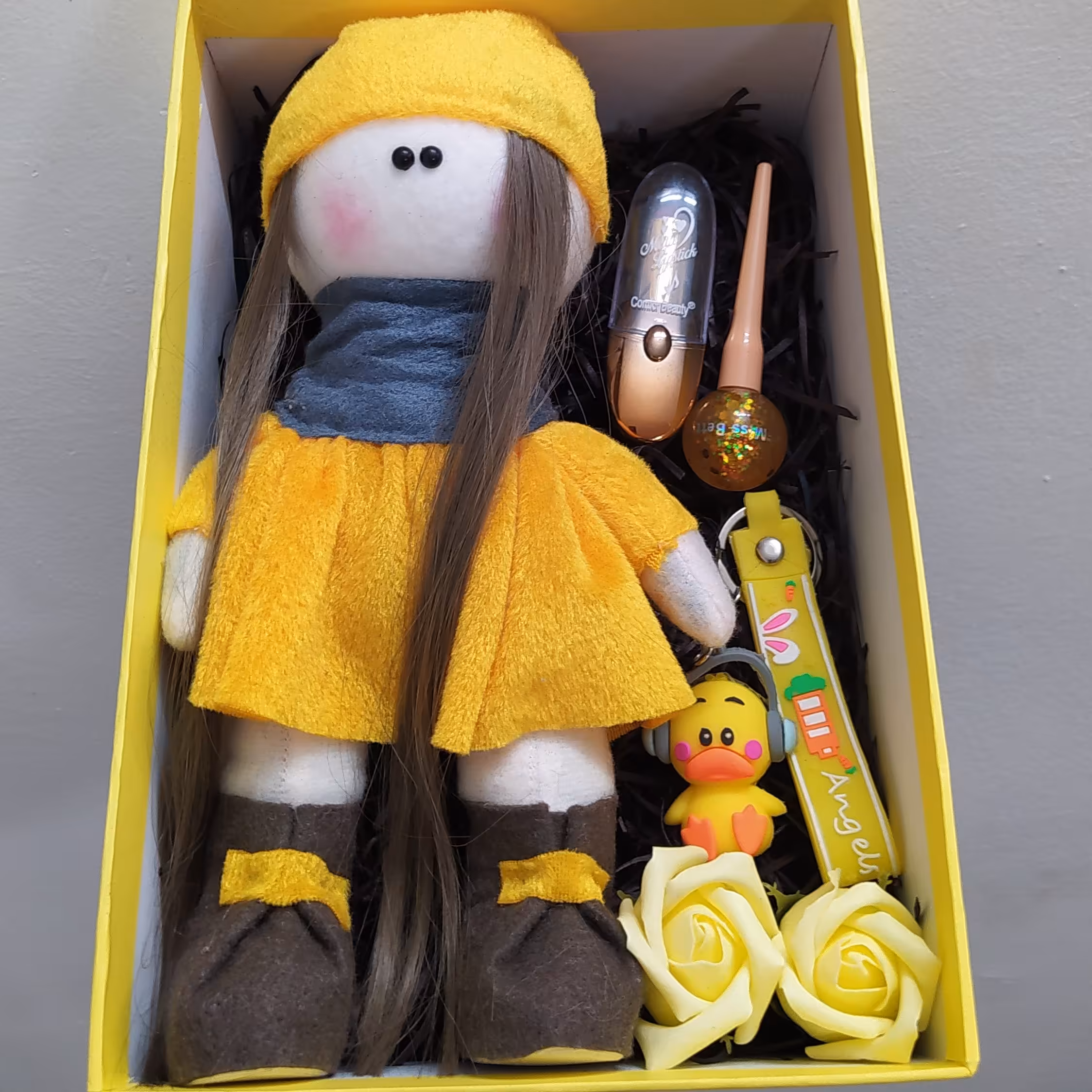 باکس دخترونه زرد