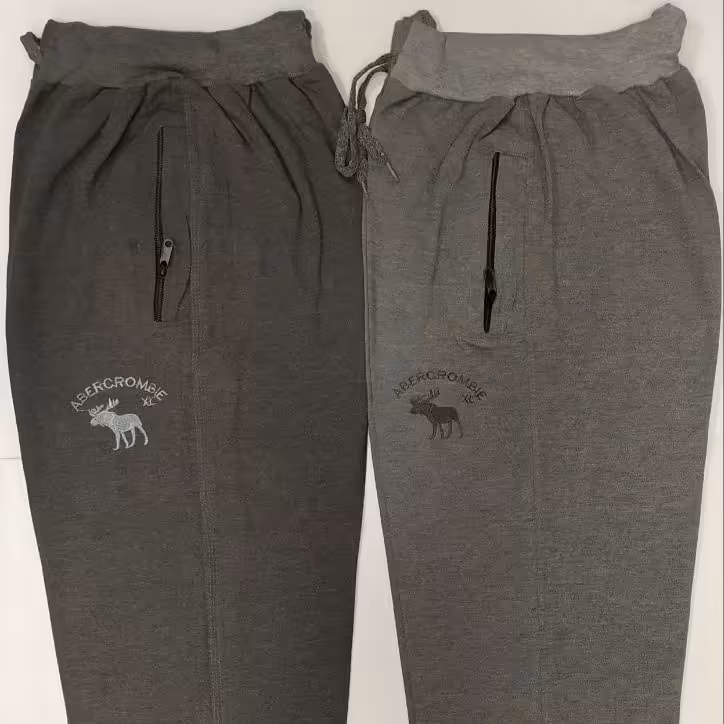 شلوار  نخی ملانژ