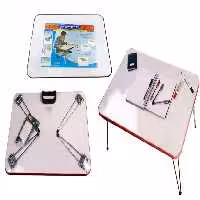 میز تحریر تاشو صفحه وایت برد 70*50 بزرگ پارس