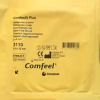 چسب کامفیل پلاس  سایز 10 در 10 چسب زخم بستر کامفیل ضخیم 3110 comfeel 3110
