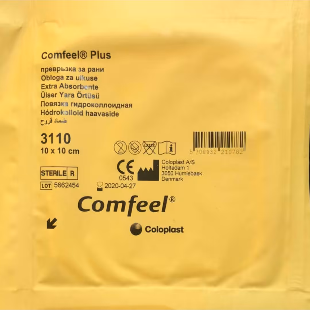 چسب کامفیل پلاس سایز 10 در 10 چسب زخم بستر کامفیل ضخیم 3110 comfeel 3110