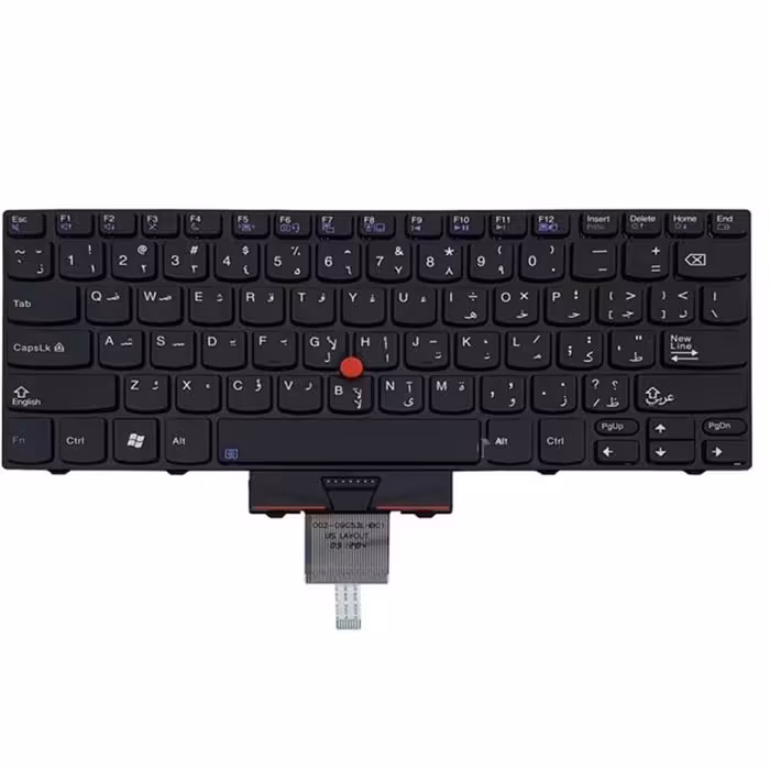 کیبورد لپ تاپ لنوو ThinkPad Edge 13 E30 مشکی باماوس و فریم