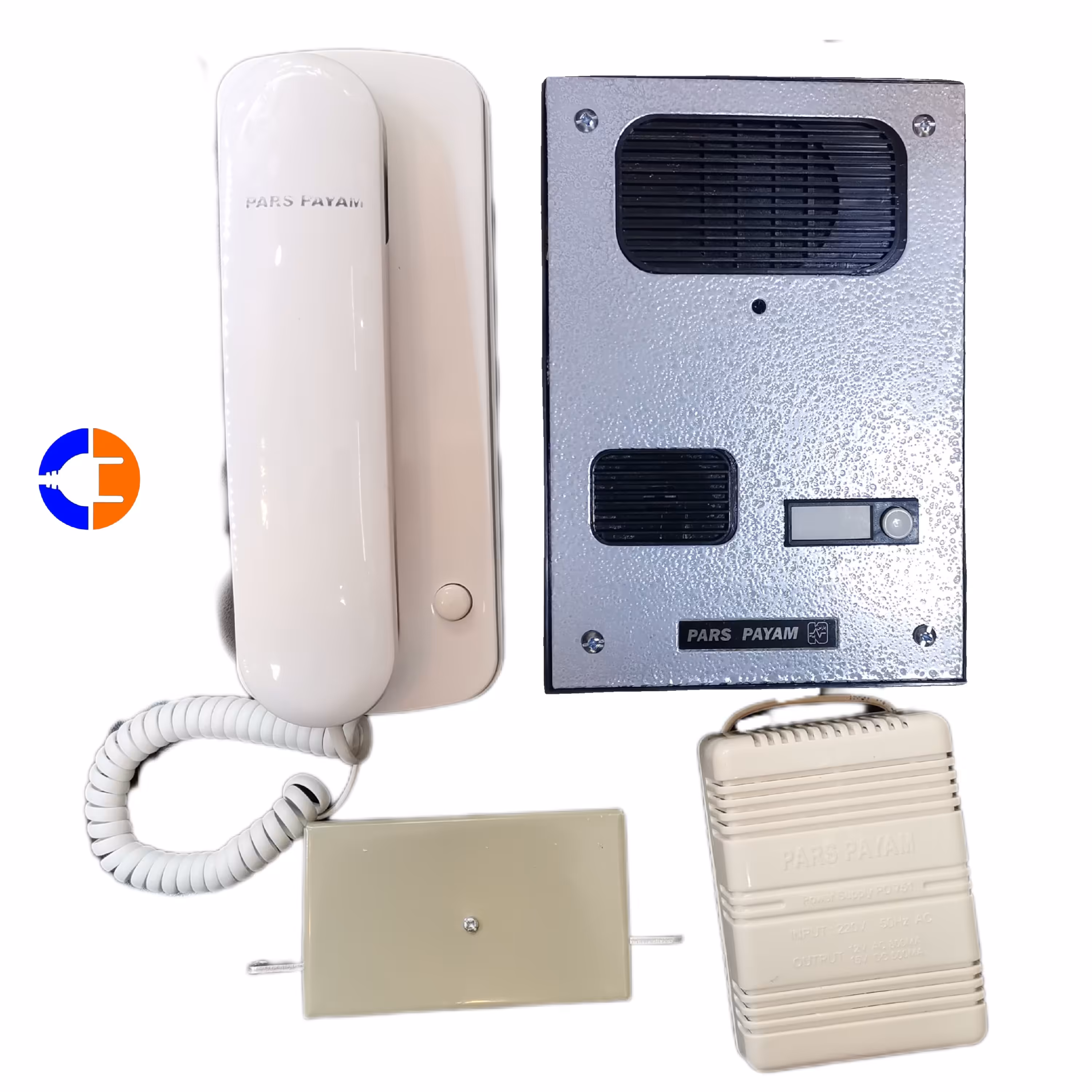 آیفون یک واحده صوتی پارس پیام ست کامل 4 تیکه مدل 