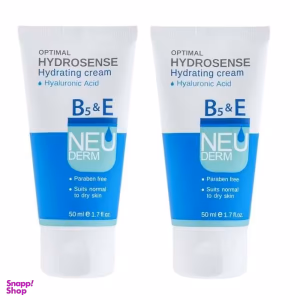 کرم مرطوب کننده نئودرم مدل Optimal Hydrosense حجم 50 میلی لیتر بسته 2 عددی