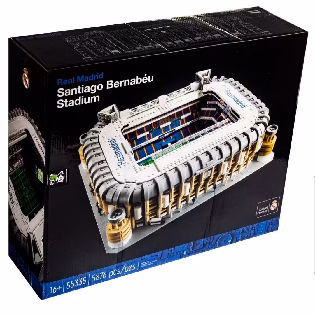 اسباب بازی لگو استادیو سانتیاگو برنابئو وارداتی کد 55335 دارای 5876 قطعه 