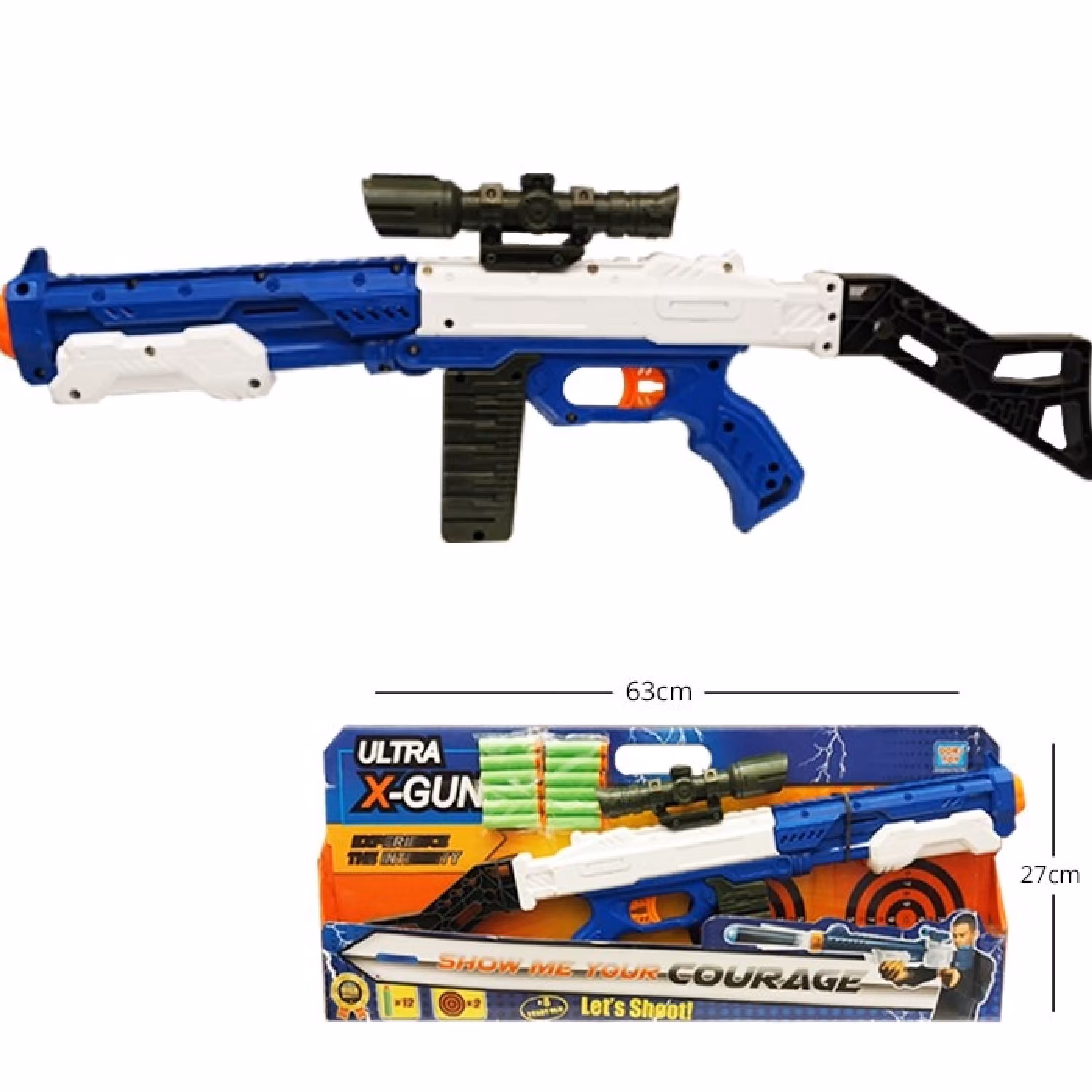 تفنگ  تک تیرانداز درج با 12عدد تیر ابری