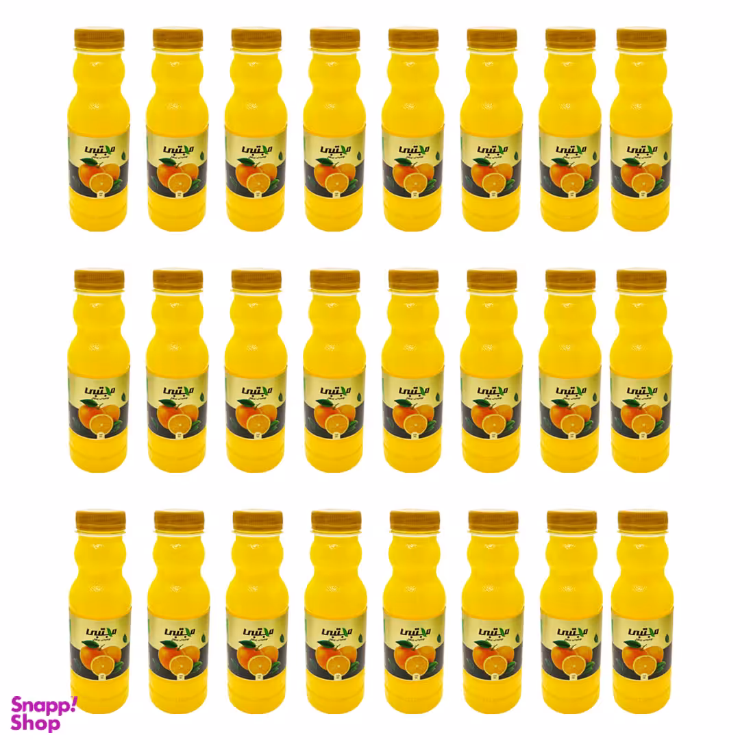 نوشیدنی پرتقال مجتبی حجم ۳۰۰ میلی لیتر بسته 24 عددی