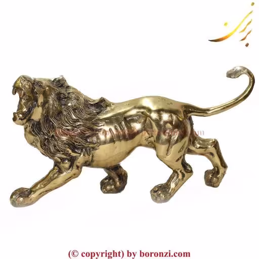 شیر برنزی سایز بزرگ کد 02