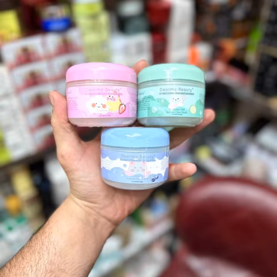 ماسک حبابی میوه ای