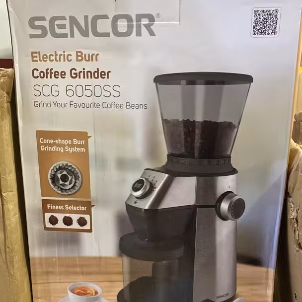 آسیاب قهوه سنکور حرفه ای مدل 6050SS