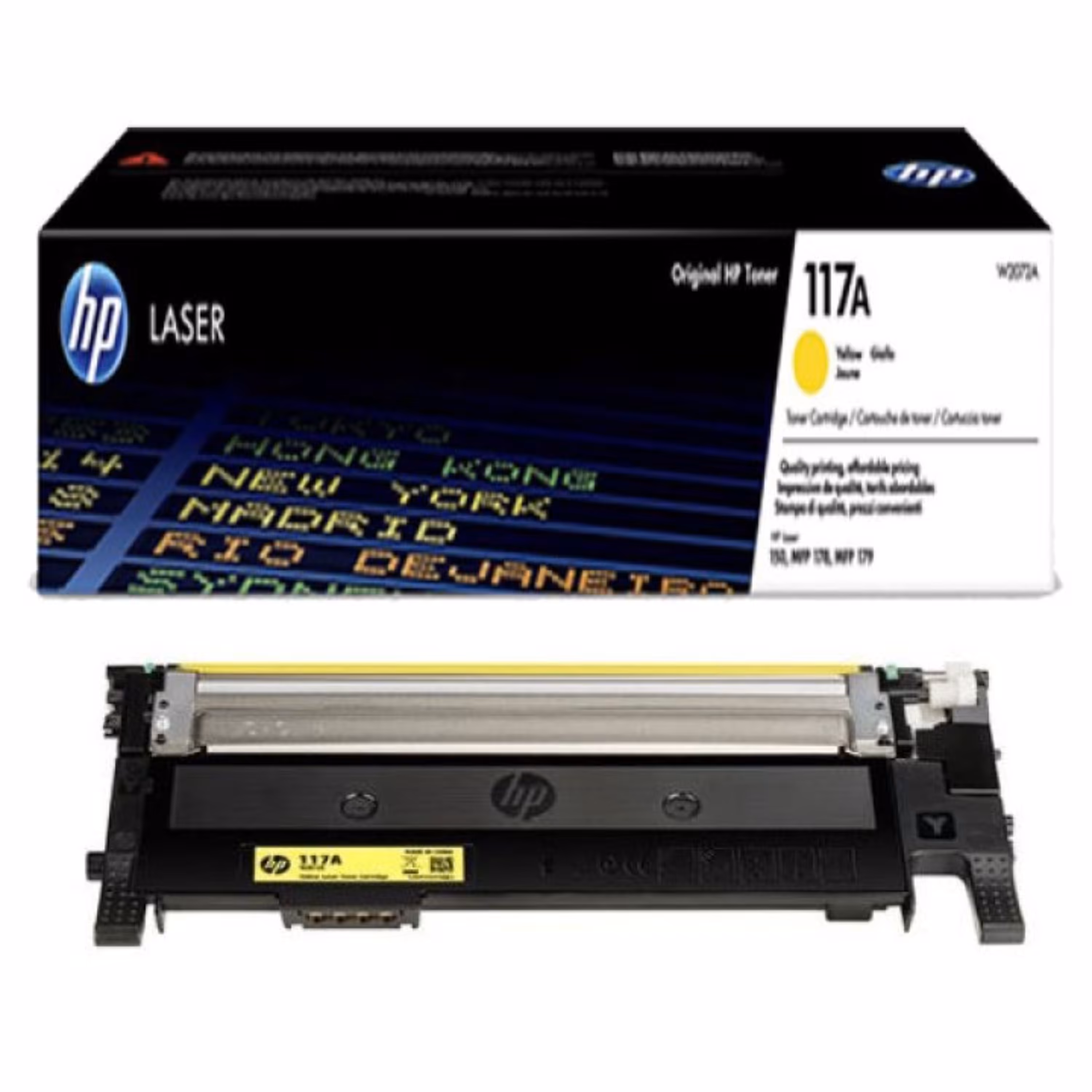 کارتریج تونر لیزری زرد اچ پی HP 117A(با ضمانت و گارانتی)