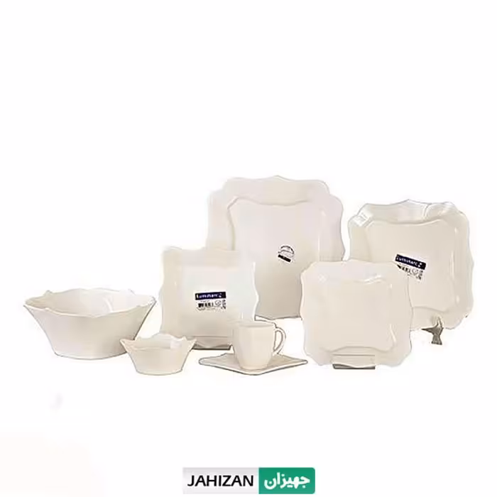 سرویس غذا خوری 26 پارچه لومینارک مدل آنتیک