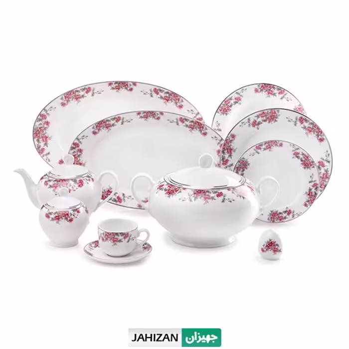 سرویس چینی زرین 102پارچه آران سری ایتالیا