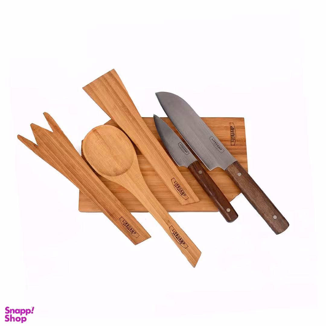 ست چاقو لایف کمپ مدل 6 تکه صربستانی کد 45810