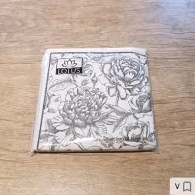 دستمال سفره طرح گل