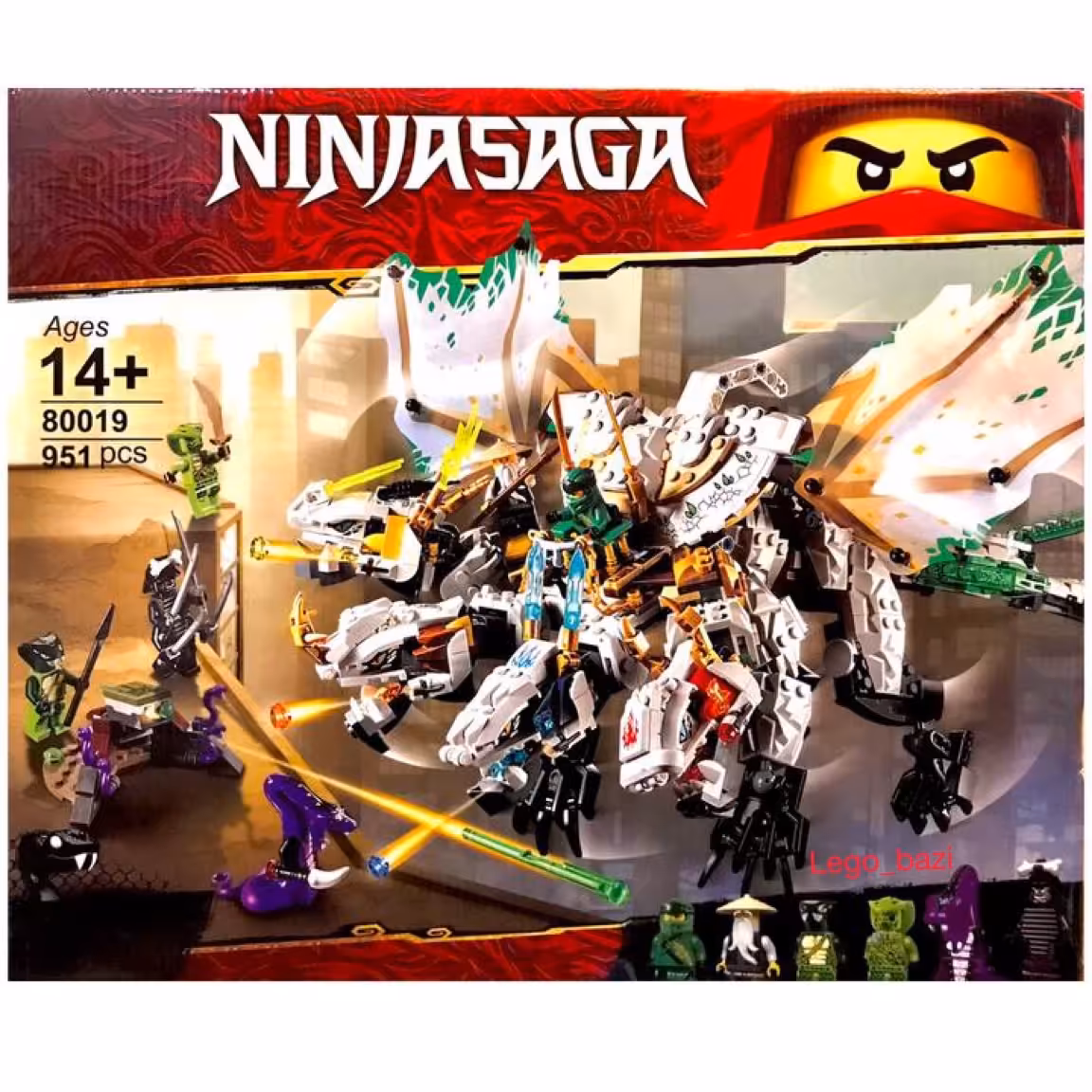 لگو اژدهای چهار سر نینجاگو برند 80019