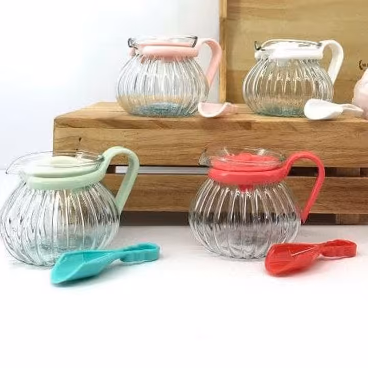 قوری پیرکس زعفران 