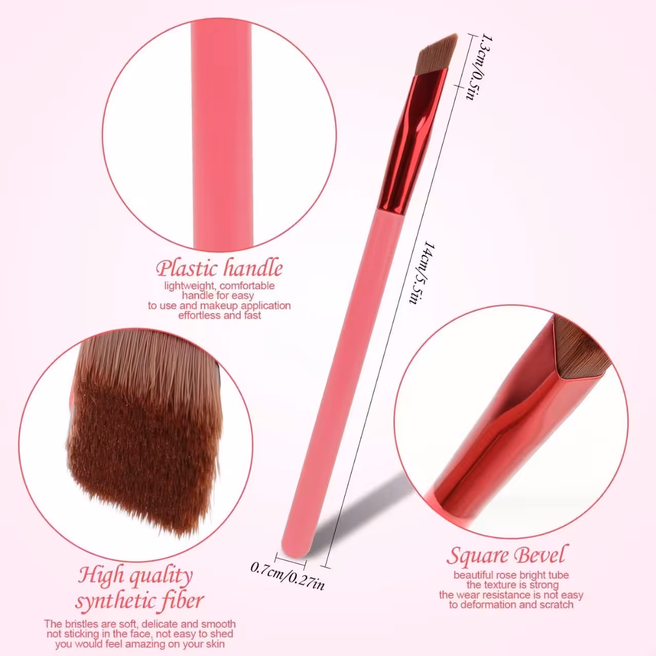 براش  ابرو زاویه دار