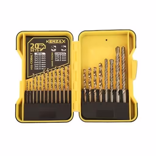 مجموعه 20 عددی مته KDB-120 کنزاکس