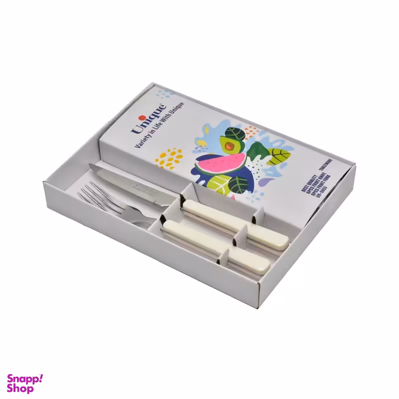 ست کارد و چنگال 12 پارچه یونیک مدل UN-5855