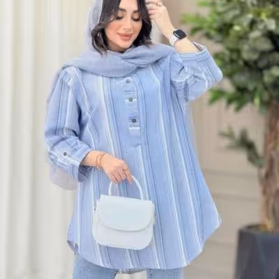 مانتو تابستانه بیسکوییتی
