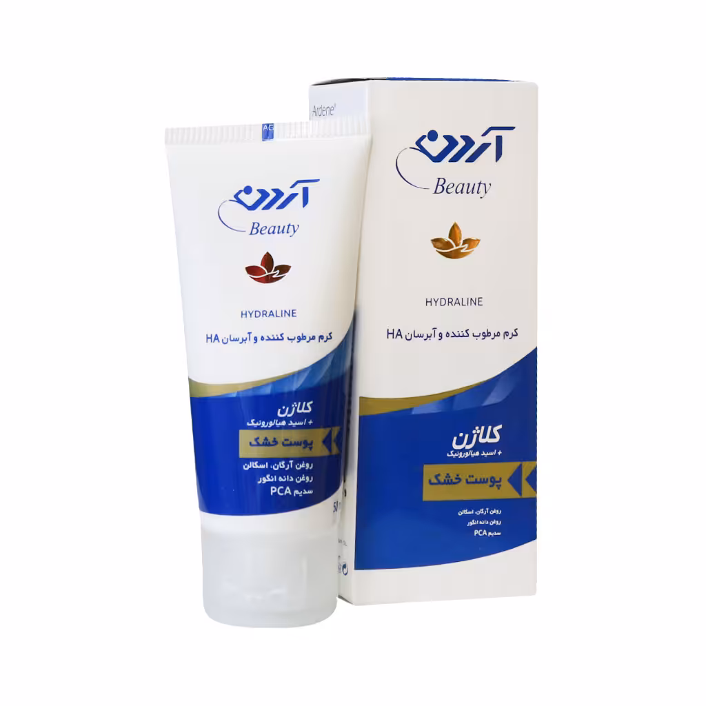 کرم مرطوب کننده و آبرسان کلاژن آردن مناسب پوست خشک 50 میلی لیتر